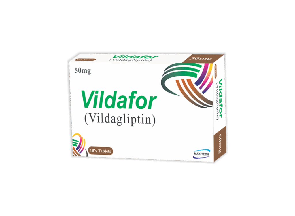 Maxitech Tab Vildafor-M Tablet 50MG. 1000MG — MaxiTech Pharma (Pvt) Ltd.